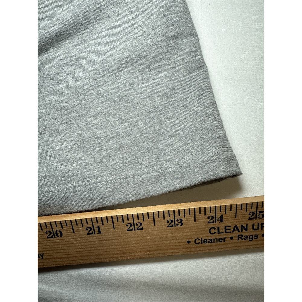 Sahalie Heather Gray Pleated Stretch Button Jacket Coat Pockets Womens Size XL - Picture 6 of 13